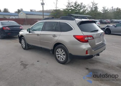 2017 Subaru Outback 2.5I Premium из США, поврежденный, VIN 4S4BSADC8H3243185
